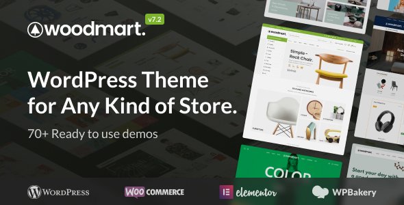 WoodMart Multipurpose WooCommerce Theme - ALL is Nulled