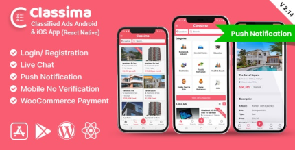 Classima Classified ads Android and iOS App - ALL is Nulled