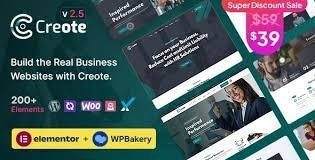 Creote Corporate and Consulting Business WordPress Theme