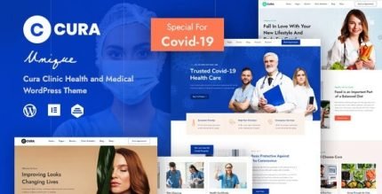 Cura Medical Clinic Wordpress Theme - ALL is Nulled