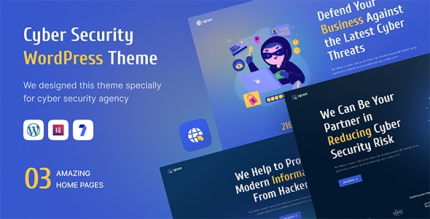 Cycure Cyber Security Services WordPress Theme - ALL is Nulled