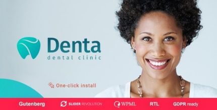 Denta Dental Clinic WP Theme - ALL is Nulled