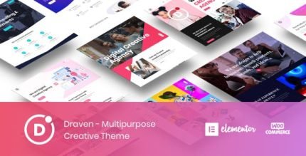 Draven Multipurpose Creative Theme - ALL is Nulled