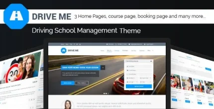 Driveme Driving School WordPress Theme - ALL is Nulled