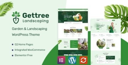 Gettree Garden and Landscaping WordPress Theme -ALL is Nulled