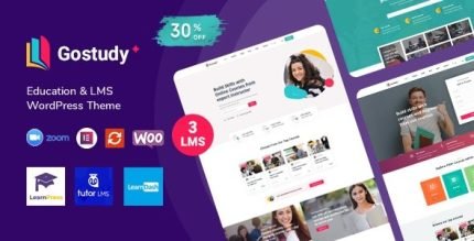 Gostudy Education WordPress Theme - ALL is Nulled