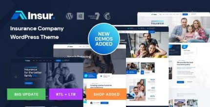 Insur Insurance Company WordPress Theme - ALL is Nulled