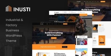 Inusti Factory Industrial WordPress Theme - ALL is Nulled