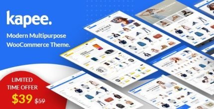 Kapee Modern Multipurpose WooCommerce Theme - ALL is Nulled