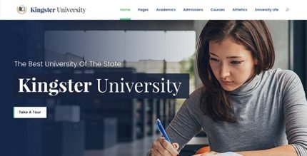 Kingster LMS Education For University, College and School