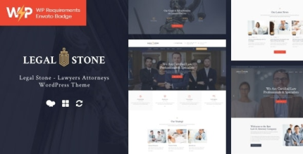 Legal Stone Lawyers and Attorneys WordPress Theme