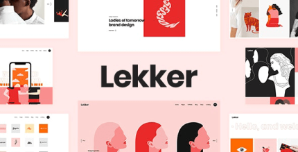 Lekker Portfolio WordPress Theme - ALL is Nulled