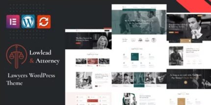 Lowlead Attorney and Lawyers WordPress Theme - ALL is Nulled