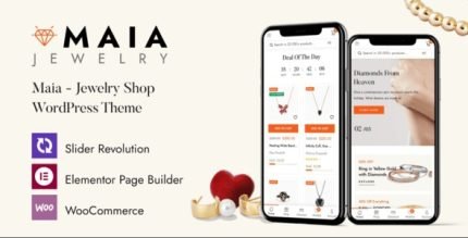 Maia Jewelry Shop WordPress Theme - ALL is Nulled