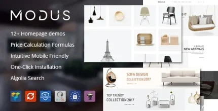 Modus Modern Furniture WooCommerce Theme - ALL is Nulled