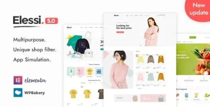 Elessi WooCommerce AJAX WordPress Theme - ALL is Nulled