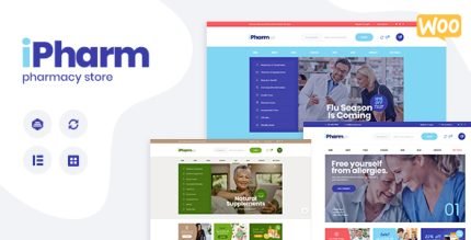 IPharm Online Pharmacy and Medical WordPress Theme