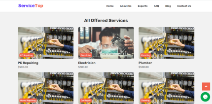 ServiceTop Professional Service Selling Marketplace - all is nulled