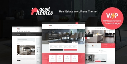 Good Homes Real Estate WordPress Theme - ALL is Nulled