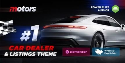 Motors Car Dealer and Rental WordPress theme