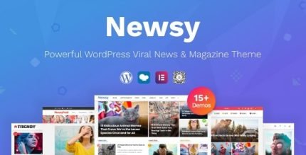 Newsy Viral News and Magazine WordPress Theme