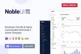 NobleUI HTML Bootstrap 5 Admin Dashboard Template