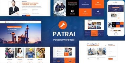 Patrai Industry Industrial Wordpress Theme