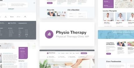 Physio Physical Therapy and Medical Clinic WP Theme