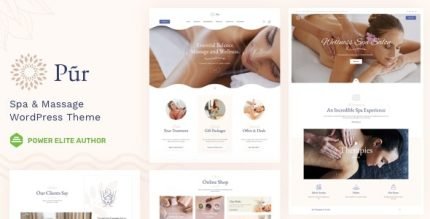 Pur Wellness and Spa WordPress Theme - ALL is Nulled