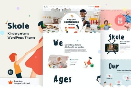 Skole Children Kindergarten WordPress Theme - All is Nulled