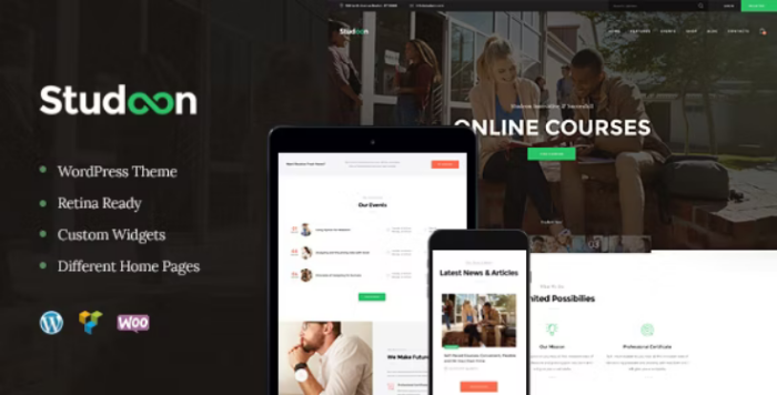 Studeon An Education Training Center WordPress Theme