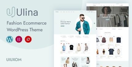 Ulina Fashion Ecommerce Responsive WordPress Theme