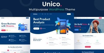 Unico Multipurpose WordPress Theme - ALL is Nulled