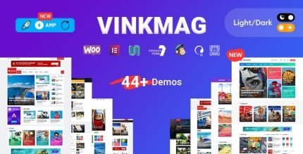 Vinkmag AMP Newspaper Magazine WordPress Theme