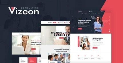 Vizeon Business Consulting WordPress Themes - All is Nulled