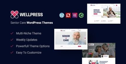 WellPress Senior Care WordPress Theme - All is Nulled