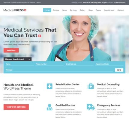 MP Health and Medical WordPress Theme - All is Nulled