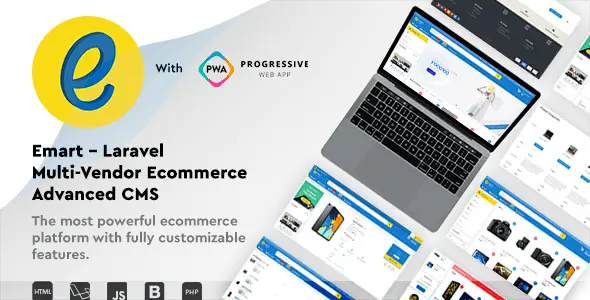 emart Laravel Multi-Vendor eCommerce Advanced CMS