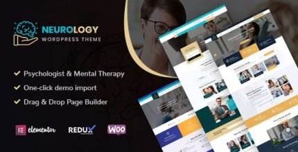 Neurology Psychology and Counseling WordPress Theme