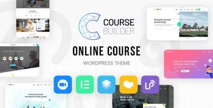 Course Builder Online Course WordPress Theme - All is Nulled