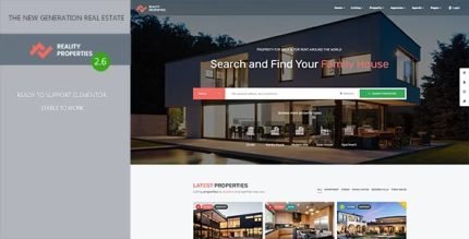 Reality Estate Multipurpose WordPress Theme - All is Nulled