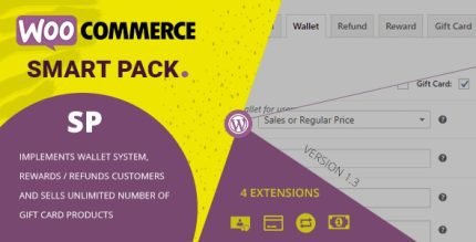 WooCommerce Smart Pack Gift Card Wallet Refund and Reward