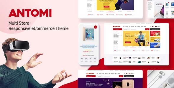 Antomi Multipurpose OpenCart Theme - All is Nulled