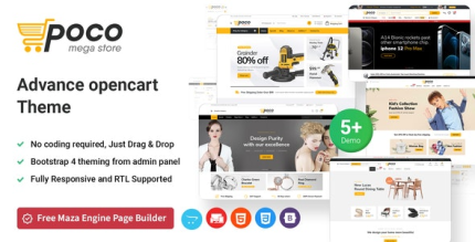 Poco Advanced OpenCart Theme - All is Nulled