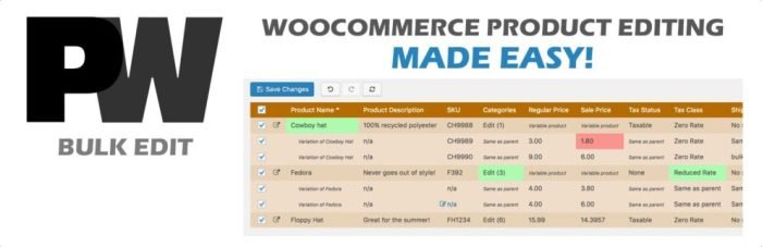 Bulk Edit WooCommerce prices variations - ALL is Nulled