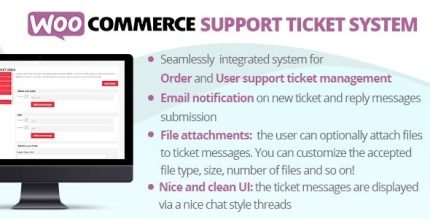 WooCommerce Support Ticket System - ALL is Nulled