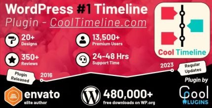 Cool Timeline Horizontal and Vertical Timeline WordPress Plugin